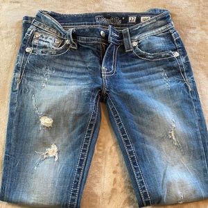 Women’s size 27 Miss Me jeans